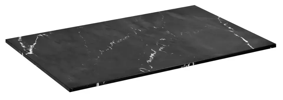 Sapho Skara - Munkalap mosdó alá 81x46 cm, matt fekete CG028-0598 Népszerű