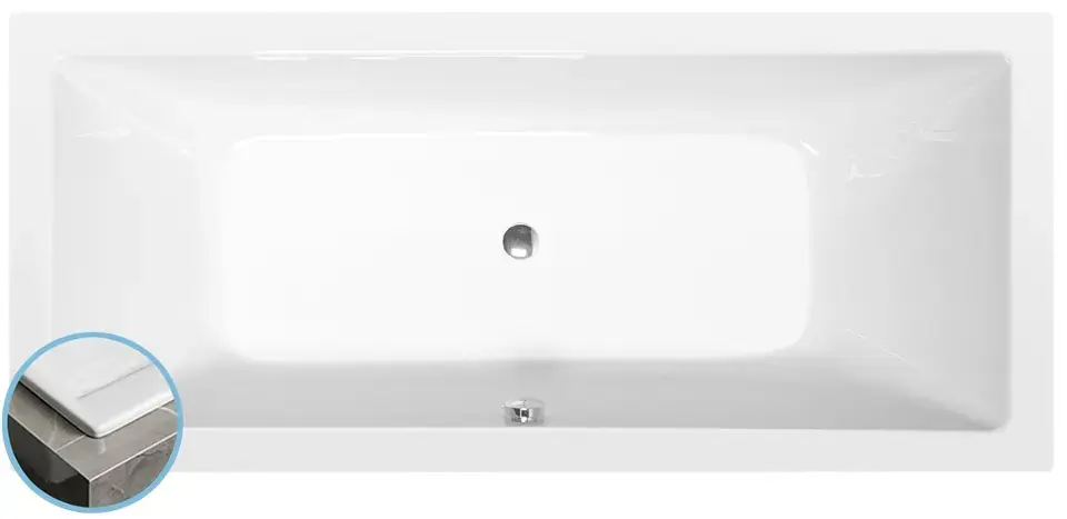 Polysan - Fürdőkád 1800x800x390 mm, fehér 71710S Akciós ár
